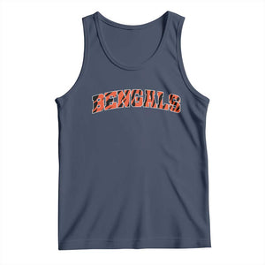 Vintage BFT Football Tank Top Retro Sports Style 80s 90s Gifts TS10 Navy Print Your Wear