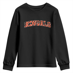 Vintage BFT Football Youth Sweatshirt Retro Sports Style 80s 90s Gifts TS10 Black Print Your Wear