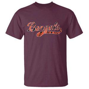 Vintage BFT Football T Shirt Retro Sports Style 80s 90s Cincy Lovers TS10 Maroon Print Your Wear