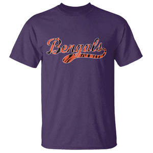 Vintage BFT Football T Shirt Retro Sports Style 80s 90s Cincy Lovers TS10 Purple Print Your Wear