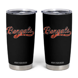 Vintage BFT Football Tumbler Cup Retro Sports Style 80s 90s Cincy Lovers TS10 Black Print Your Wear
