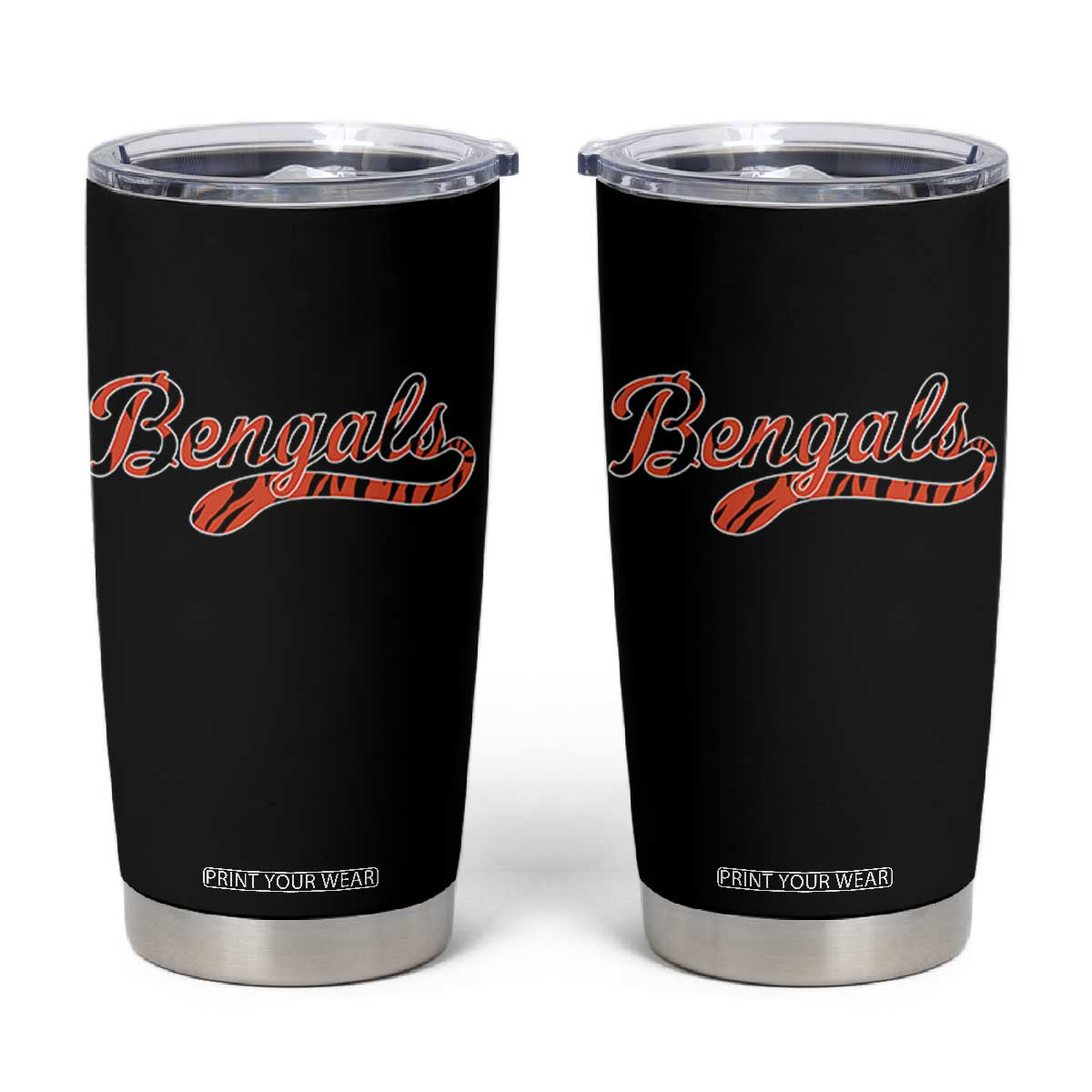 Vintage BFT Football Tumbler Cup Retro Sports Style 80s 90s Cincy Lovers TS10 Black Print Your Wear