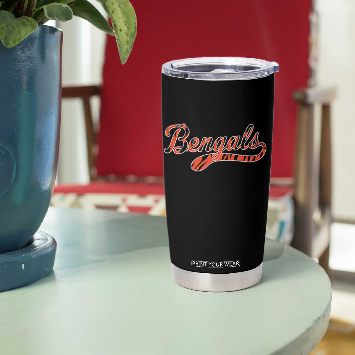 Vintage BFT Football Tumbler Cup Retro Sports Style 80s 90s Cincy Lovers TS10 Print Your Wear