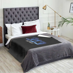 Vintage Detroit Michigan 313 Throw Blanket Area Code Skyline TS10 Print Your Wear