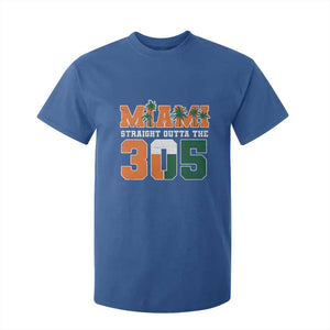 Straight Outta The 305 Miami T Shirt For Kid Area Code Florida Pride TS10 Royal Blue Print Your Wear