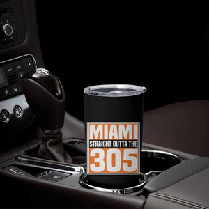 Miami Tumbler Cup Straight Outta The 305 Area Code Florida Pride TS10 Print Your Wear