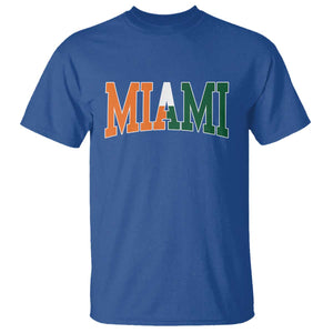 Retro Miami T Shirt Florida FL Vintage Classic Athletic Sports TS10 Royal Blue Print Your Wear