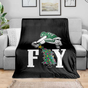 Christmas Philly Lover Throw Blanket Barkley Backwards Hurdle Xmas Tree TS10 Print Your Wear