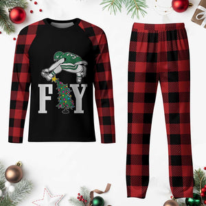 Christmas Philly Lover Plaid Pajama Set Barkley Backwards Hurdle Xmas Tree TS10 Buffalo Plaid Print Your Wear