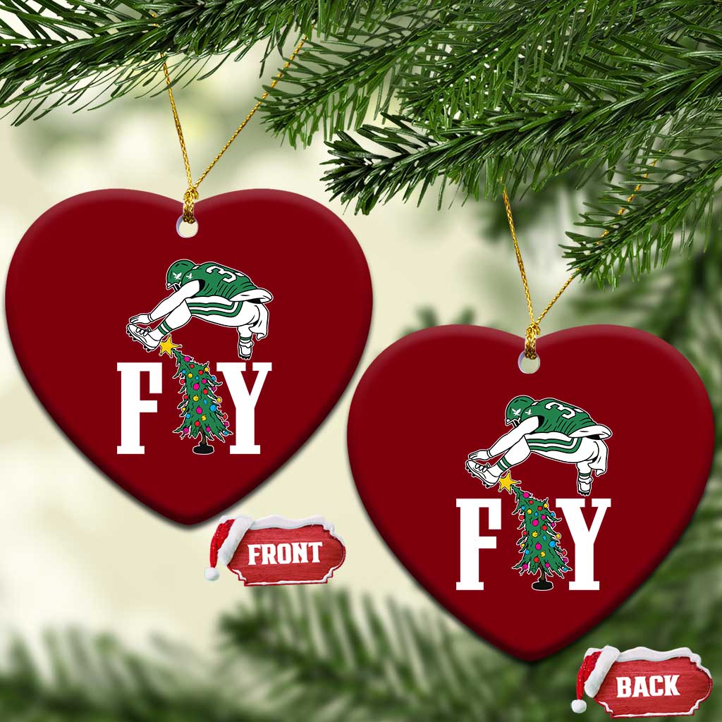 Christmas Philly Lover Ceramic Ornament Barkley Backwards Hurdle Xmas Tree TS10 Print Your Wear