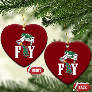 Christmas Philly Lover Ceramic Ornament Barkley Backwards Hurdle Xmas Tree TS10 Print Your Wear