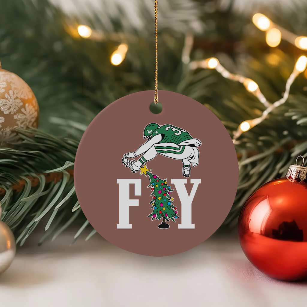 Christmas Philly Lover Ceramic Ornament Barkley Backwards Hurdle Xmas Tree TS10 1pc Mocha Print Your Wear