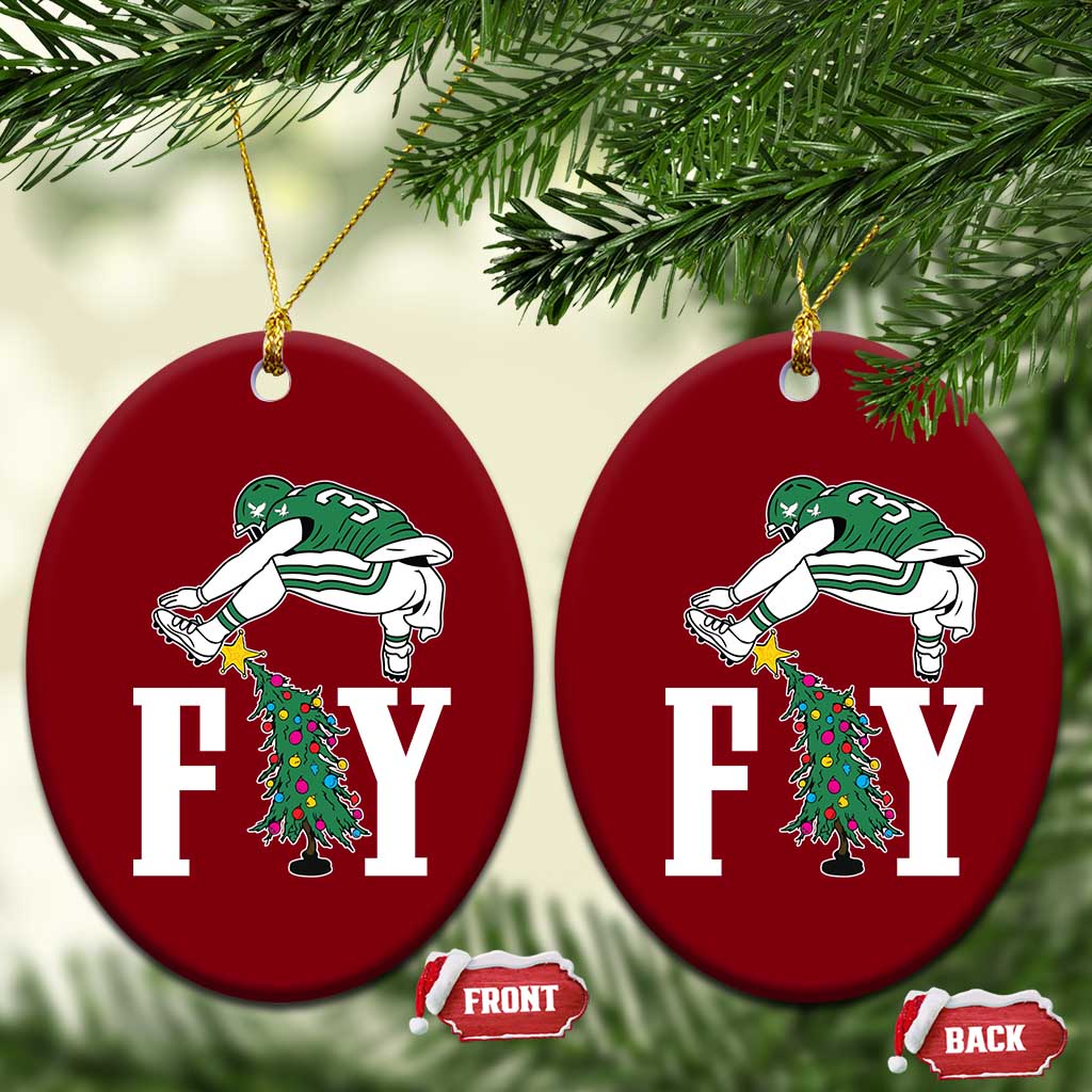 Christmas Philly Lover Ceramic Ornament Barkley Backwards Hurdle Xmas Tree TS10 Print Your Wear