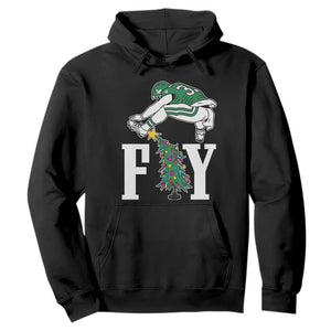 Christmas Philly Lover Hoodie Barkley Backwards Hurdle Xmas Tree TS10 Black Print Your Wear