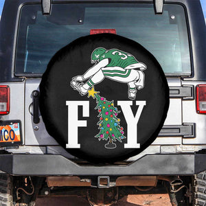 Christmas Philly Lover Spare Tire Cover Barkley Backwards Hurdle Xmas Tree TS10 No hole Black Print Your Wear