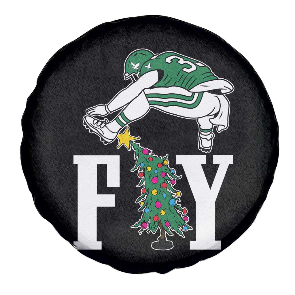 Christmas Philly Lover Spare Tire Cover Barkley Backwards Hurdle Xmas Tree TS10 Print Your Wear