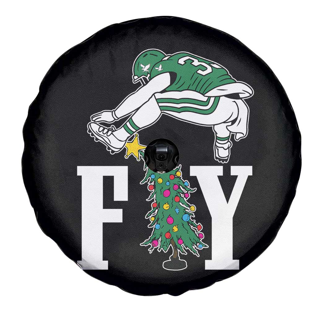 Christmas Philly Lover Spare Tire Cover Barkley Backwards Hurdle Xmas Tree TS10 Print Your Wear