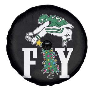 Christmas Philly Lover Spare Tire Cover Barkley Backwards Hurdle Xmas Tree TS10 Print Your Wear