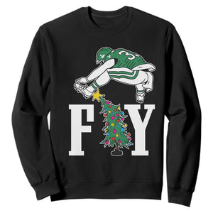 Christmas Philly Lover Sweatshirt Barkley Backwards Hurdle Xmas Tree TS10 Black Print Your Wear
