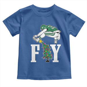 Christmas Philly Lover Toddler T Shirt Barkley Backwards Hurdle Xmas Tree TS10 Royal Blue Print Your Wear