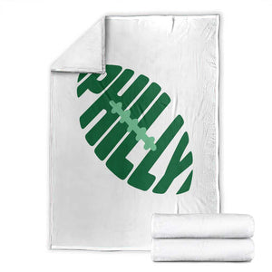 Philly Game Day Throw Blanket Football Team Retro Sports Fan TS10 White Print Your Wear