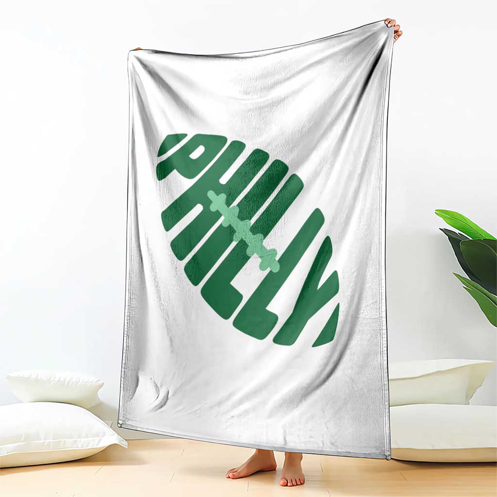 Philly Game Day Throw Blanket Football Team Retro Sports Fan TS10 Print Your Wear