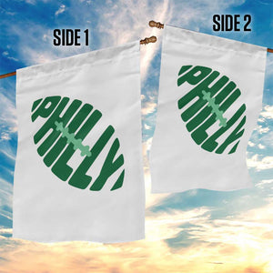 Philly Game Day Garden Flag Football Team Retro Sports Fan TS10 Print Your Wear