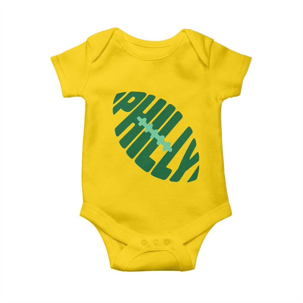 Philly Game Day Baby Onesie Football Team Retro Sports Fan TS10 Daisy Print Your Wear