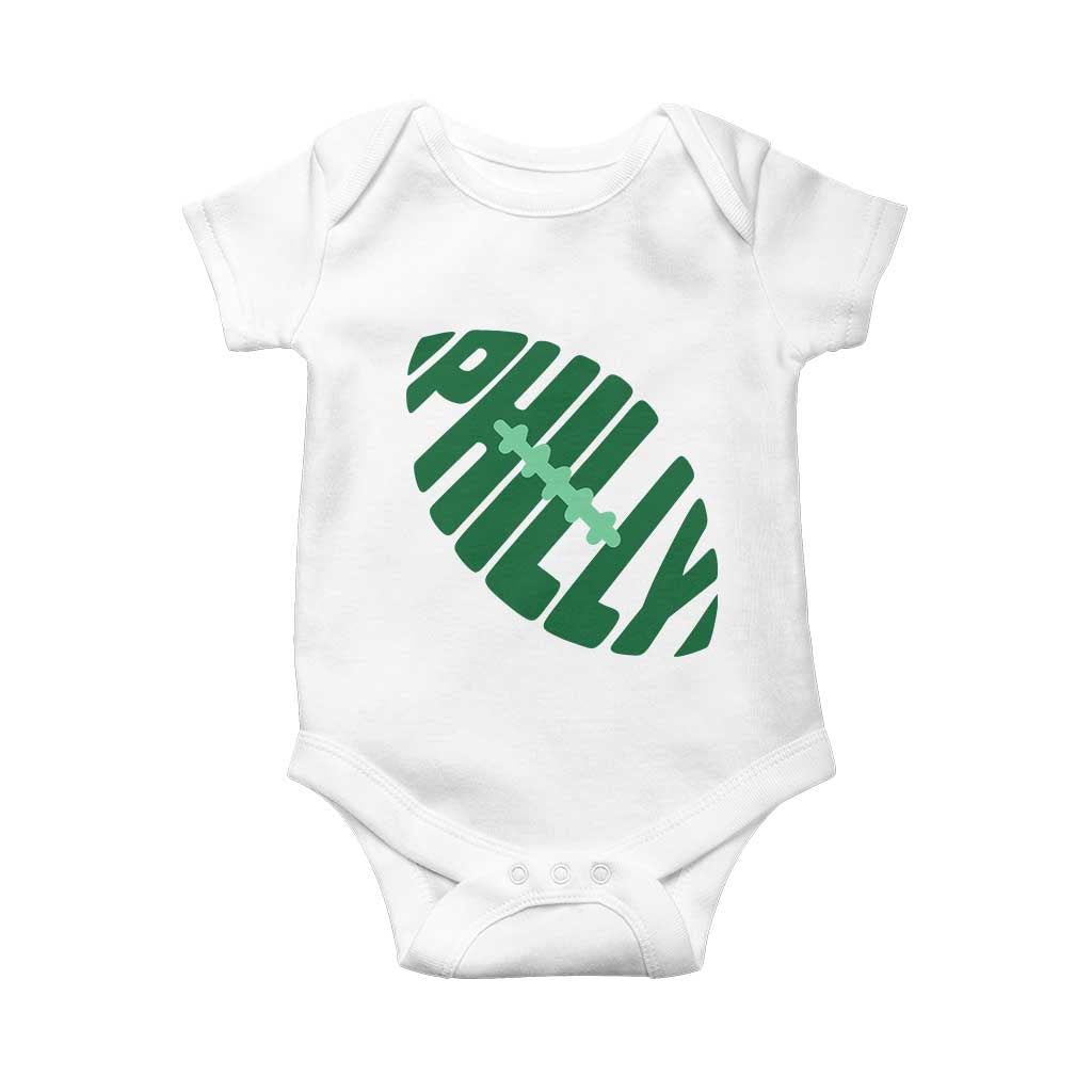 Philly Game Day Baby Onesie Football Team Retro Sports Fan TS10 White Print Your Wear