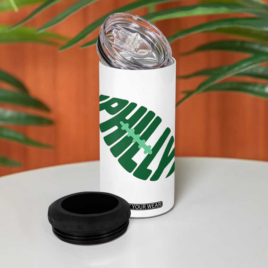 Philly Game Day 4 in 1 Can Cooler Tumbler Football Team Retro Sports Fan TS10 Print Your Wear