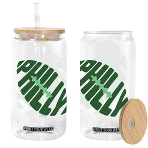 Philly Game Day Glass Can Football Team Retro Sports Fan TS10 Print Your Wear