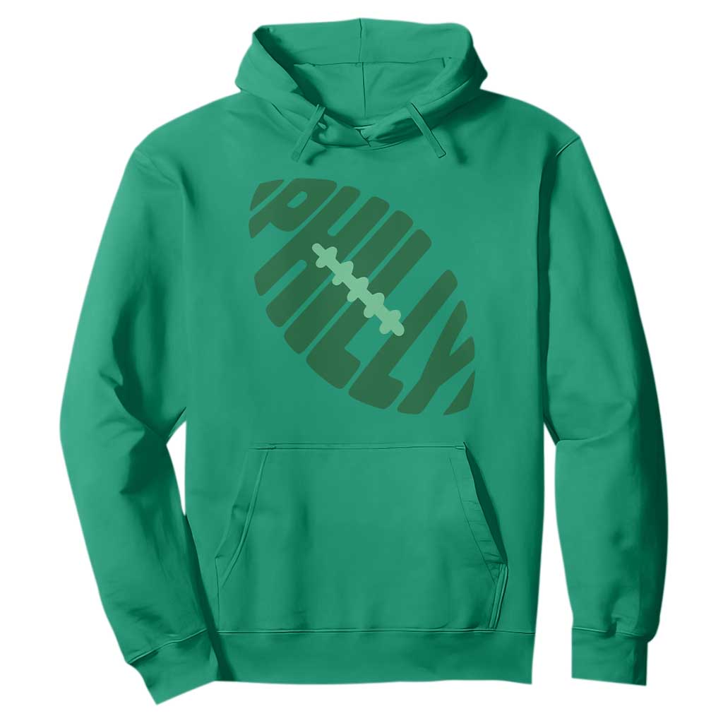 Philly Game Day Hoodie Football Team Retro Sports Fan TS10 Irish Green Print Your Wear