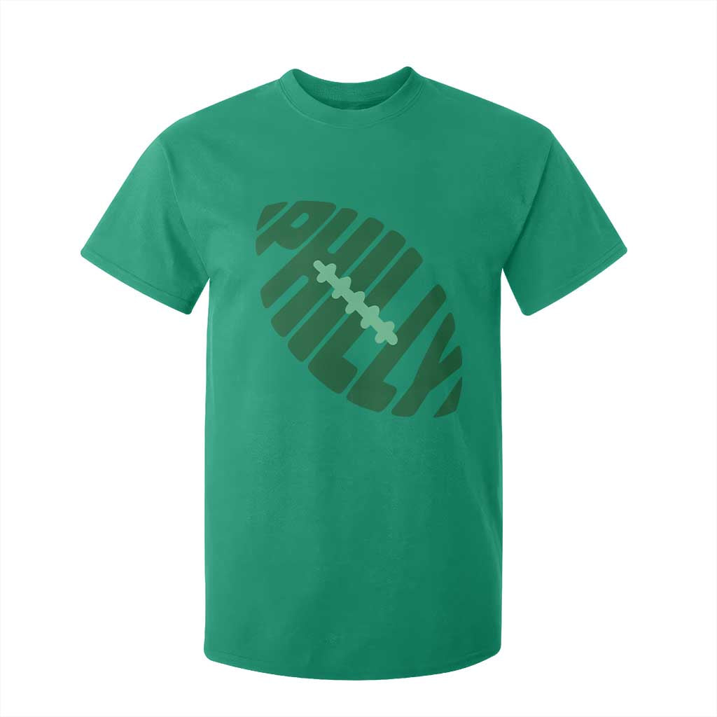 Philly Game Day T Shirt For Kid Football Team Retro Sports Fan TS10 Irish Green Print Your Wear