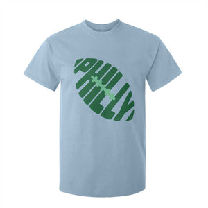Philly Game Day T Shirt For Kid Football Team Retro Sports Fan TS10 Light Blue Print Your Wear