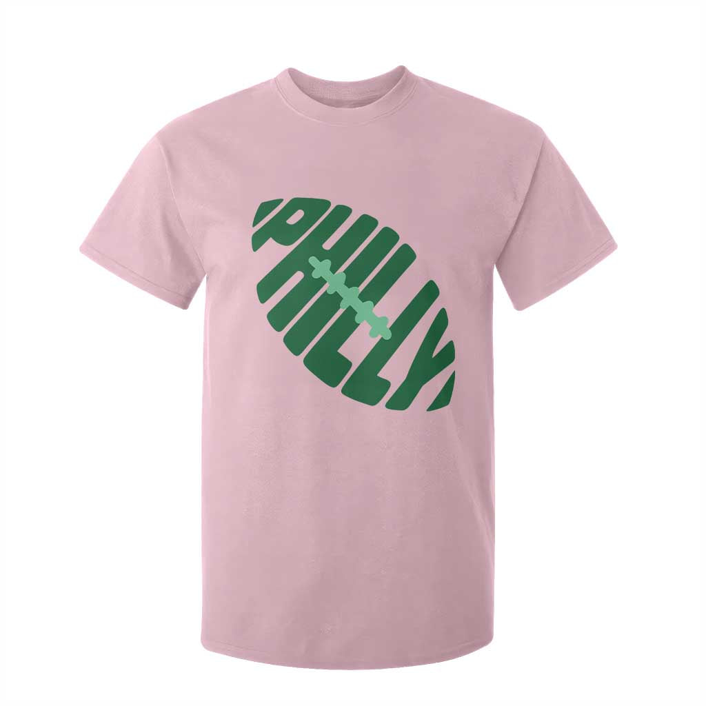 Philly Game Day T Shirt For Kid Football Team Retro Sports Fan TS10 Light Pink Print Your Wear