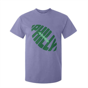 Philly Game Day T Shirt For Kid Football Team Retro Sports Fan TS10 Violet Print Your Wear