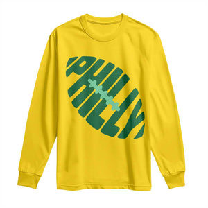 Philly Game Day Long Sleeve Shirt Football Team Retro Sports Fan TS10 Daisy Print Your Wear