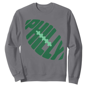 Philly Game Day Sweatshirt Football Team Retro Sports Fan TS10 Charcoal Print Your Wear