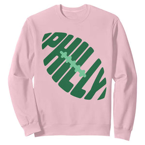 Philly Game Day Sweatshirt Football Team Retro Sports Fan TS10 Light Pink Print Your Wear