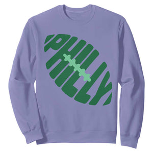 Philly Game Day Sweatshirt Football Team Retro Sports Fan TS10 Violet Print Your Wear
