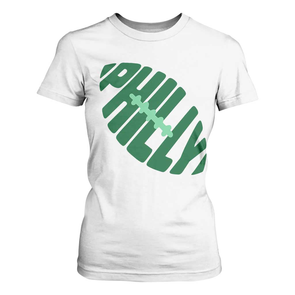 Philly Game Day T Shirt For Women Football Team Retro Sports Fan TS10 White Print Your Wear