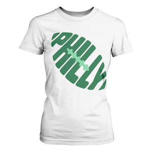 Philly Game Day T Shirt For Women Football Team Retro Sports Fan TS10 White Print Your Wear