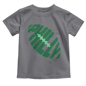Philly Game Day Toddler T Shirt Football Team Retro Sports Fan TS10 Charcoal Print Your Wear