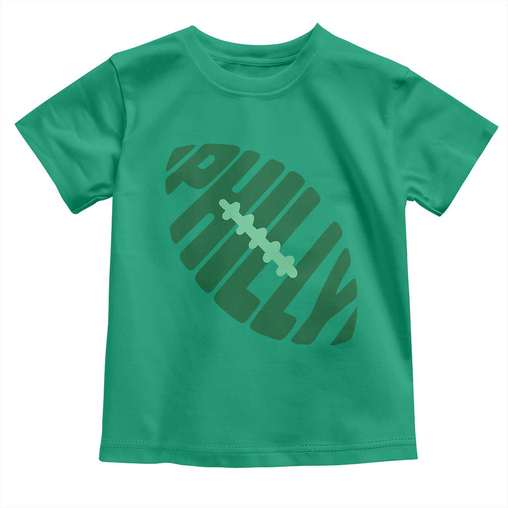Philly Game Day Toddler T Shirt Football Team Retro Sports Fan TS10 Irish Green Print Your Wear