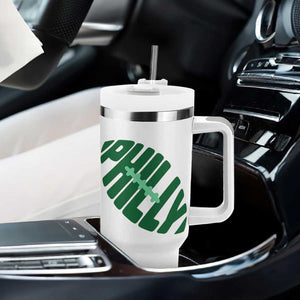 Philly Game Day Tumbler With Handle Football Team Retro Sports Fan TS10 Print Your Wear