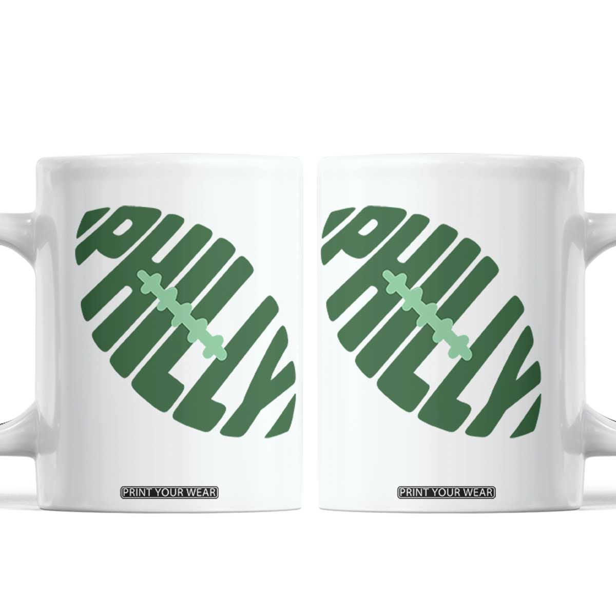 Philly Game Day Coffee Mug Football Team Retro Sports Fan TS10 White Print Your Wear