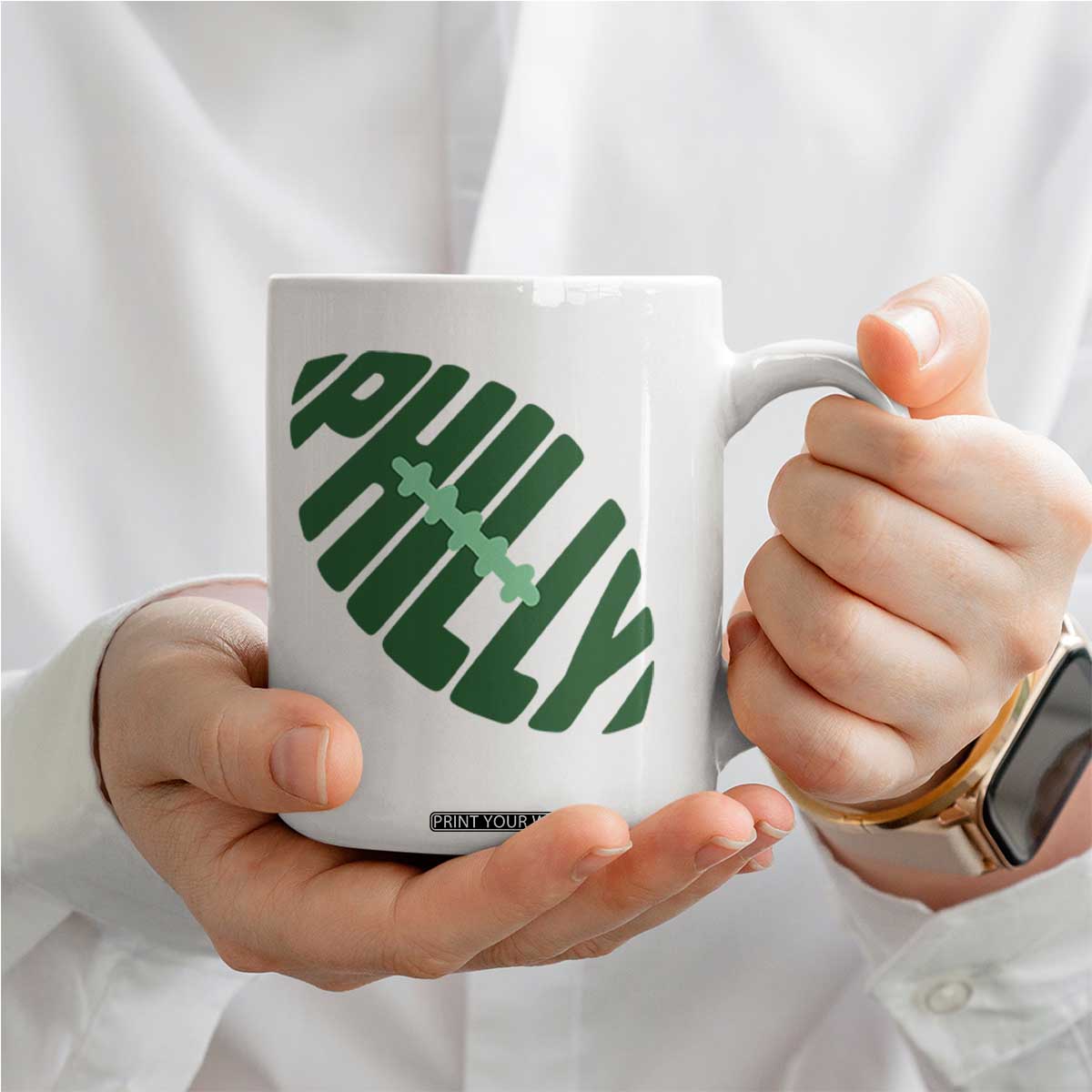 Philly Game Day Coffee Mug Football Team Retro Sports Fan TS10 Print Your Wear