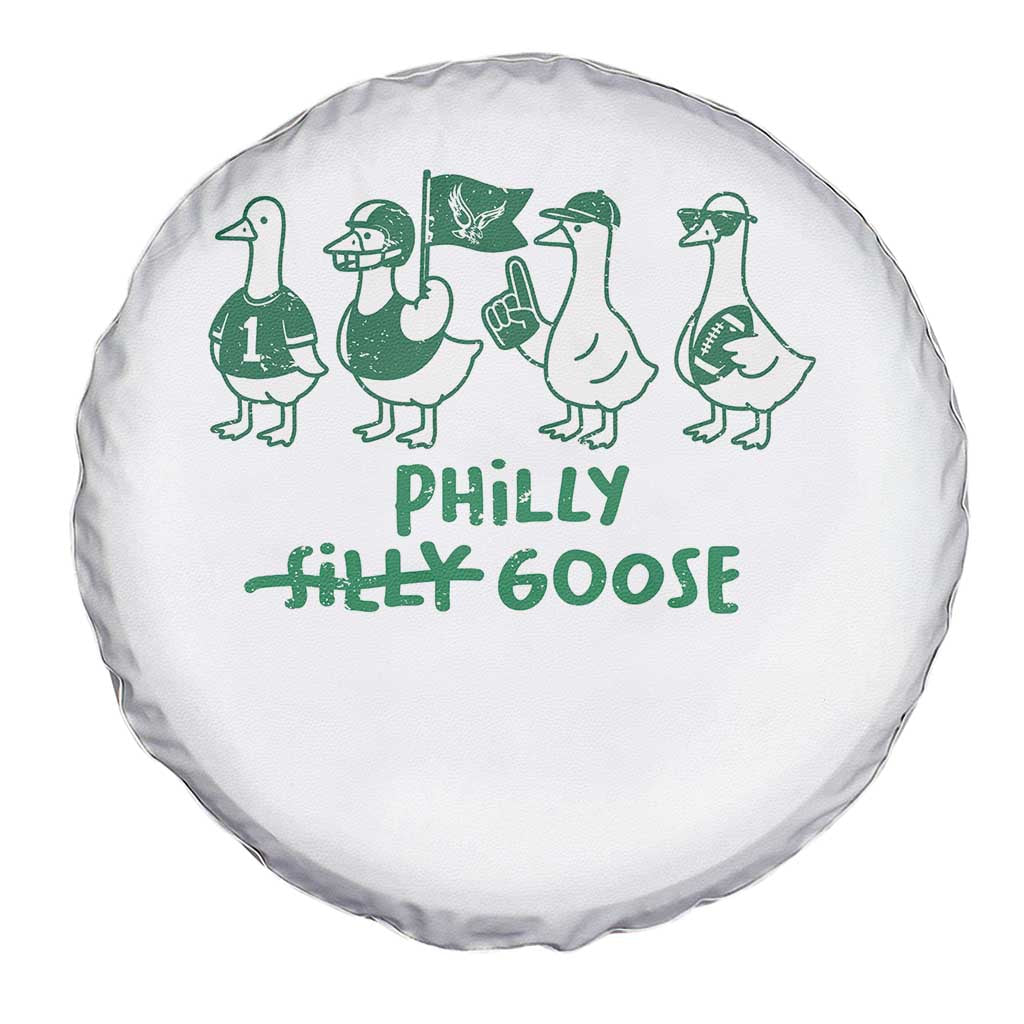 Philly Goose Spare Tire Cover Funny PFE Football Fan Gear Silly Gooses TS10 Print Your Wear