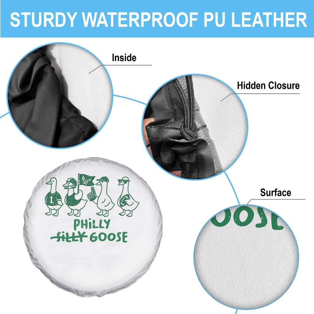 Philly Goose Spare Tire Cover Funny PFE Football Fan Gear Silly Gooses TS10 Print Your Wear