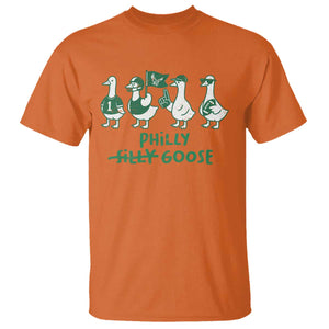 Philly Goose T Shirt Funny Philadelphia Football Fan Gear Silly Gooses TS10 Orange Print Your Wear